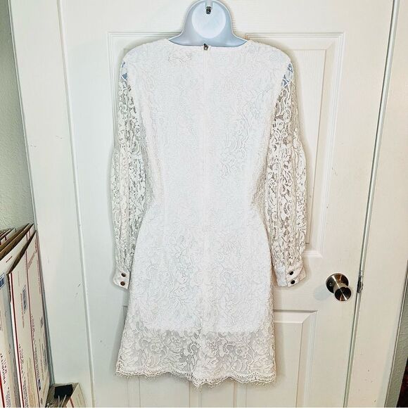 Modcloth White Lace Mini Dress - Picture 7 of 10